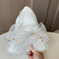 2025 Women’s Elegant Floral Organdy Sun Hat – Foldable Wide Brim Summer Beach Fedora Cap for Parties, Travel & Outdoor Wear
