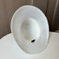 2025 Women’s Elegant Floral Organdy Sun Hat – Foldable Wide Brim Summer Beach Fedora Cap for Parties, Travel & Outdoor Wear