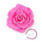 Large Flower Fascinators Womens Derby Hat Wedding Prom Rose Fascinator Hat Tea Party Headpiece with Headband Clip