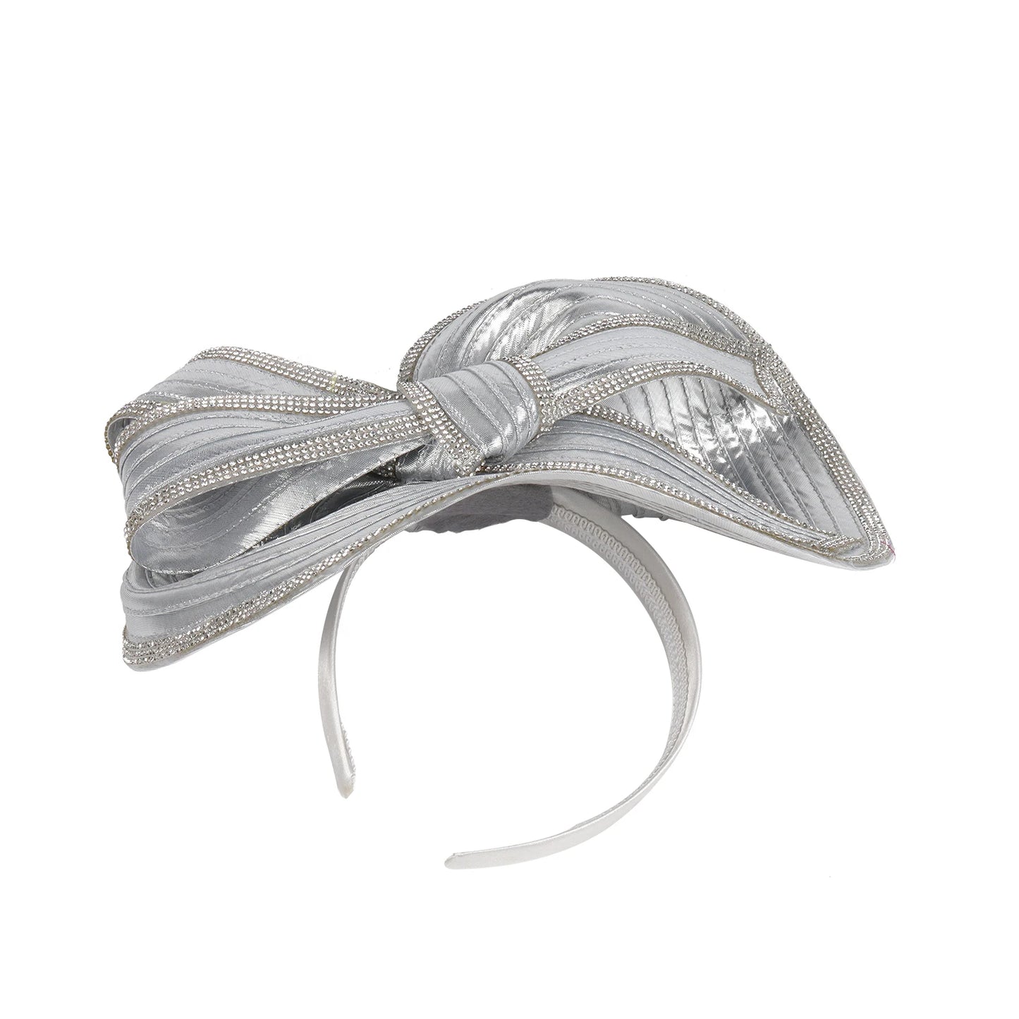 Women’s Wide Brim Fascinator Hat – Elegant Millinery Fedora for Weddings, Parties, Kentucky Derby & Church Events