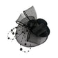 1920s Vintage Yarn Top Hat Hairpin – Elegant Bride Hair Clip & Y2K Cosplay Headpiece for Halloween, Weddings & Parties