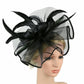 Women’s Big Flower Fascinator Hat – Elegant Kentucky Derby, Royal Ascot, Church & Bridal Tea Party Headband