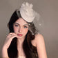 Women’s Retro French Top Hat – Elegant Mesh Fascinator Headdress for Evening Parties, Weddings & Social Events