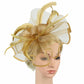 Women’s Big Flower Fascinator Hat – Elegant Kentucky Derby, Royal Ascot, Church & Bridal Tea Party Headband