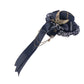 Elegant Steampunk Mini Top Hat Hair Clip – Chain & Bowknot Fedora Headpiece for Women, Masquerade, Cosplay, Party & Dress-Up Costumes
