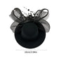 1920s Vintage Yarn Top Hat Hairpin – Elegant Bride Hair Clip & Y2K Cosplay Headpiece for Halloween, Weddings & Parties