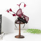 2025 Elegant Feather & Flower Fascinator Pillbox Hat – Women’s Wedding, Tea Party, Kentucky Derby & Cocktail Headpiece
