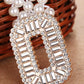 1pc Women's Elastic Waist Belt With Gold Buckle And Five Rows Of Faux Pearls, Sweet And Fashionable