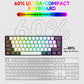 2025 new Mini 60% Compact Wired Keyboard 61 Keys RGB Backlight Membrane Keyboard For Windows PC Office laptop Computer