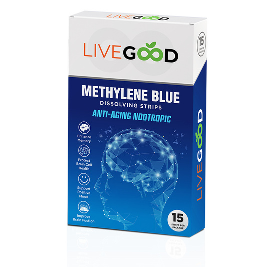 LiveGood Methylene Blue Nootropic Dissolving Strips