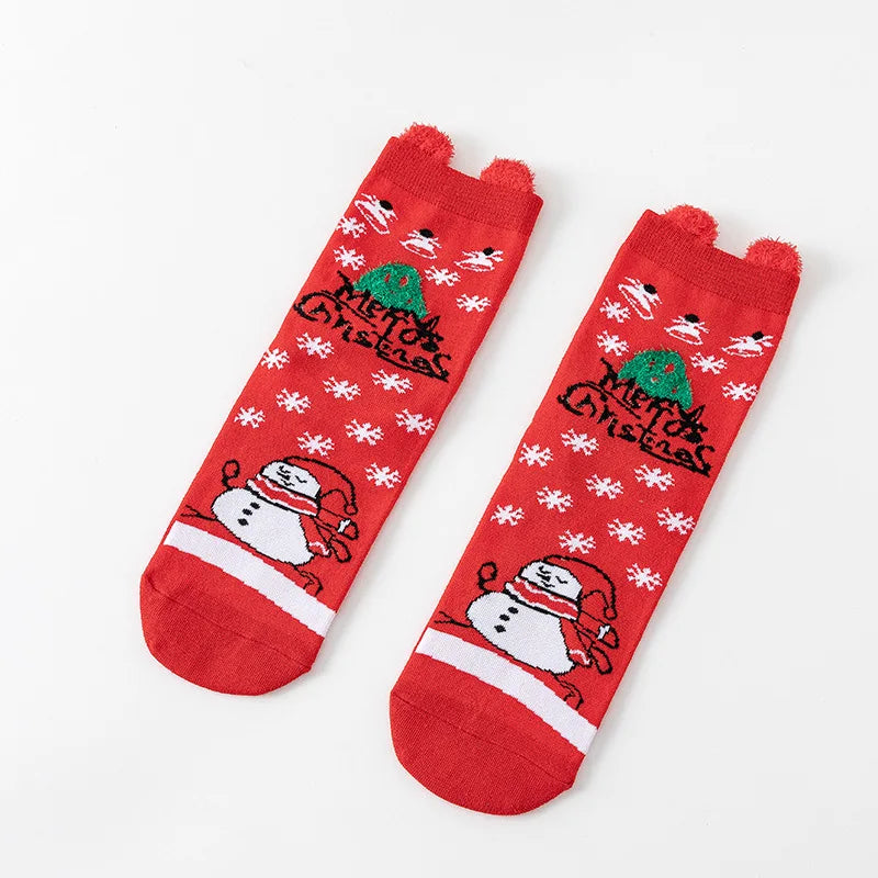 Cartoon Christmas Socks Ornaments – Merry Christmas Home Decorations, Xmas Noel Gifts & New Year Supplies