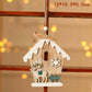 2025 Wooden Christmas Door Hanging Ornaments – Festive Wall & Door Decor for Home, Merry Christmas & Happy New Year