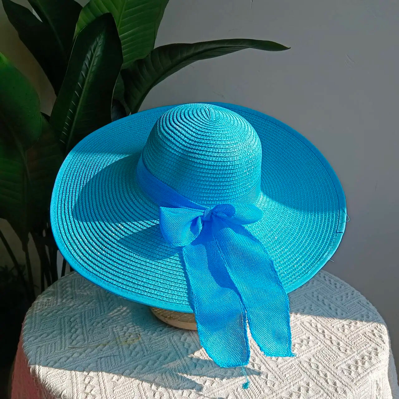 Summer 2025 Large Brim Straw Sun Hat – Foldable Outdoor Travel Beach Hat with UV Protection
