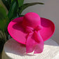Summer 2025 Large Brim Straw Sun Hat – Foldable Outdoor Travel Beach Hat with UV Protection