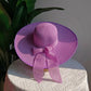Summer 2025 Large Brim Straw Sun Hat – Foldable Outdoor Travel Beach Hat with UV Protection