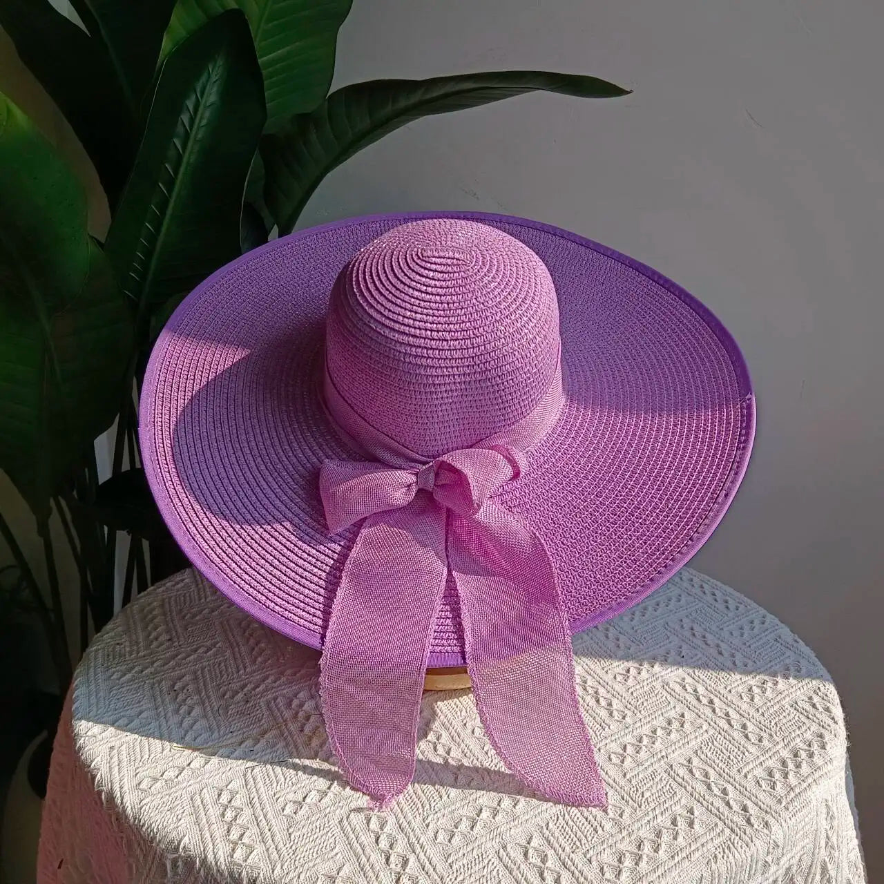 Summer 2025 Large Brim Straw Sun Hat – Foldable Outdoor Travel Beach Hat with UV Protection