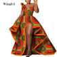 Dashiki African Mermaid Dress, Ankara Gown, African maxi mermaid, African prom dress, African prom 2024
