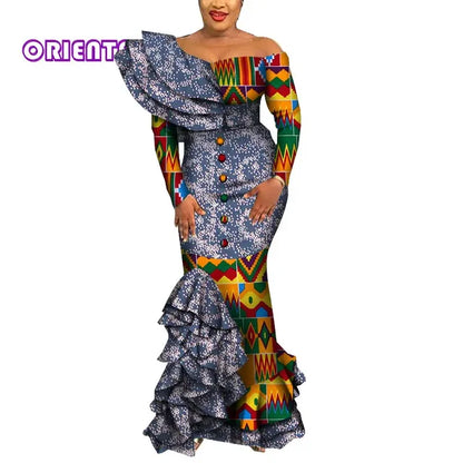 African Mermaid Dress – Stunning Ankara Gown