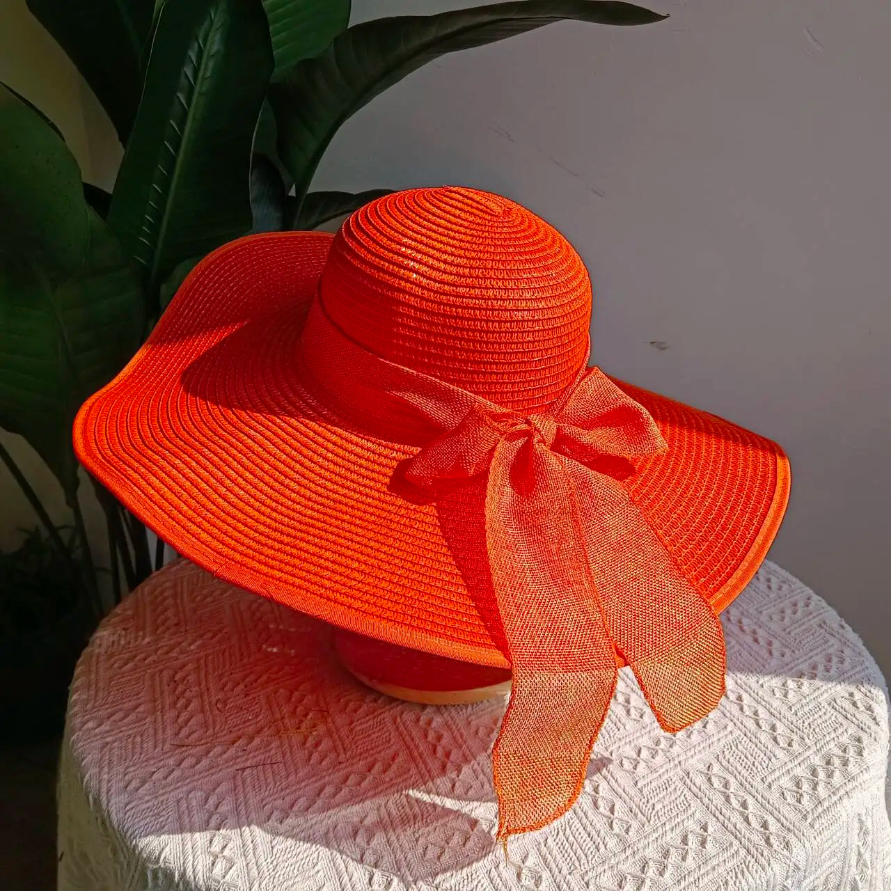Summer 2025 Large Brim Straw Sun Hat – Foldable Outdoor Travel Beach Hat with UV Protection