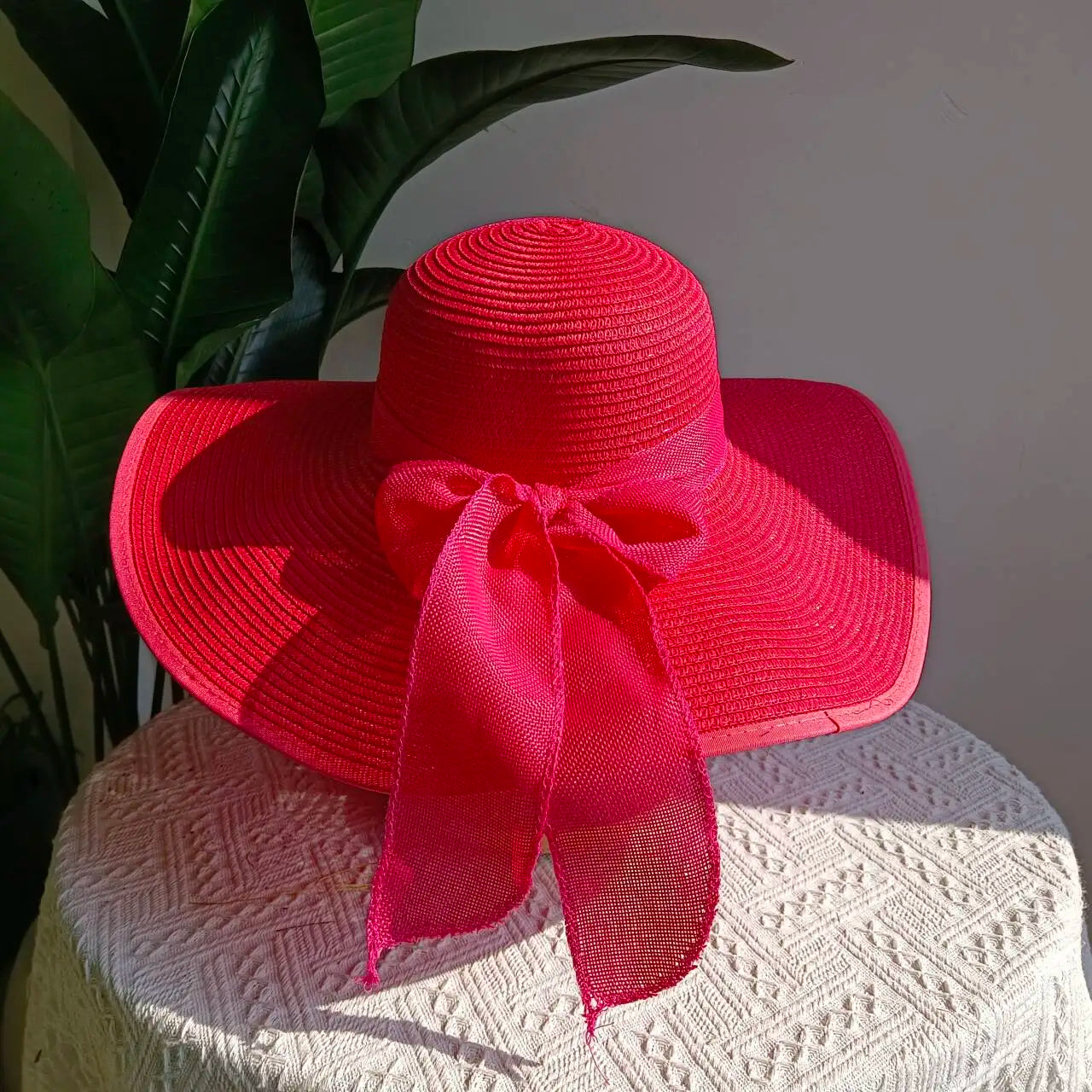 Summer 2025 Large Brim Straw Sun Hat – Foldable Outdoor Travel Beach Hat with UV Protection