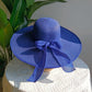 Summer 2025 Large Brim Straw Sun Hat – Foldable Outdoor Travel Beach Hat with UV Protection