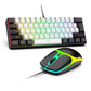 2025 new Mini 60% Compact Wired Keyboard 61 Keys RGB Backlight Membrane Keyboard For Windows PC Office laptop Computer