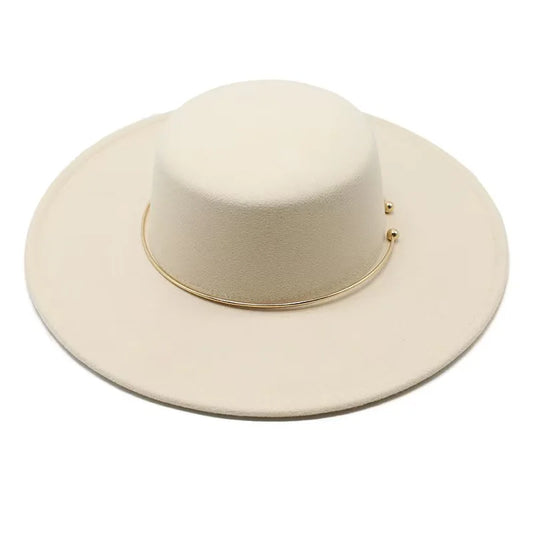 2025 Fashion Fedora Hats – Unisex Flat Top Dress Cap with Ribbon Band, Elegant Bowler Panama Jazz Hat for Men & Women