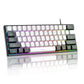 2025 new Mini 60% Compact Wired Keyboard 61 Keys RGB Backlight Membrane Keyboard For Windows PC Office laptop Computer