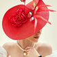 Elegant Butterfly & Floral Fascinator Hat – Women’s Tea Party, Kentucky Derby, Church Pillbox Headpiece with Headband