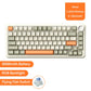 Ajazz AK820/AK820Pro Gaming Mechanical Keyboard Bluetooth 5.1/Wireless/C-Wired Customized Keyboard with Knob Hot Swapping Gasket