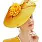 Elegant Butterfly & Floral Fascinator Hat – Women’s Tea Party, Kentucky Derby, Church Pillbox Headpiece with Headband