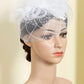 Elegant Solid Color Nylon Fascinator – Women’s Cocktail, Party, Halloween & Valentine’s Day Headpiece