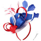 Celebrity Feather Fascinator Hat – Elegant Headwear for Halloween, Christmas, Kentucky Derby & Cocktail Tea Parties