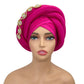 Diamonds Nigeria Raw Silk Autogele Headtie