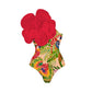 2024 New Flower One Piece Luxury Swimsuit Women Swimwear Monokini Bodysuit Bathing Suit Beach Wear