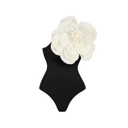 2024 New Flower One Piece Luxury Swimsuit Women Swimwear Monokini Bodysuit Bathing Suit Beach Wear