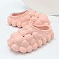 Furry Bubble Slides for Men /Women With Charms