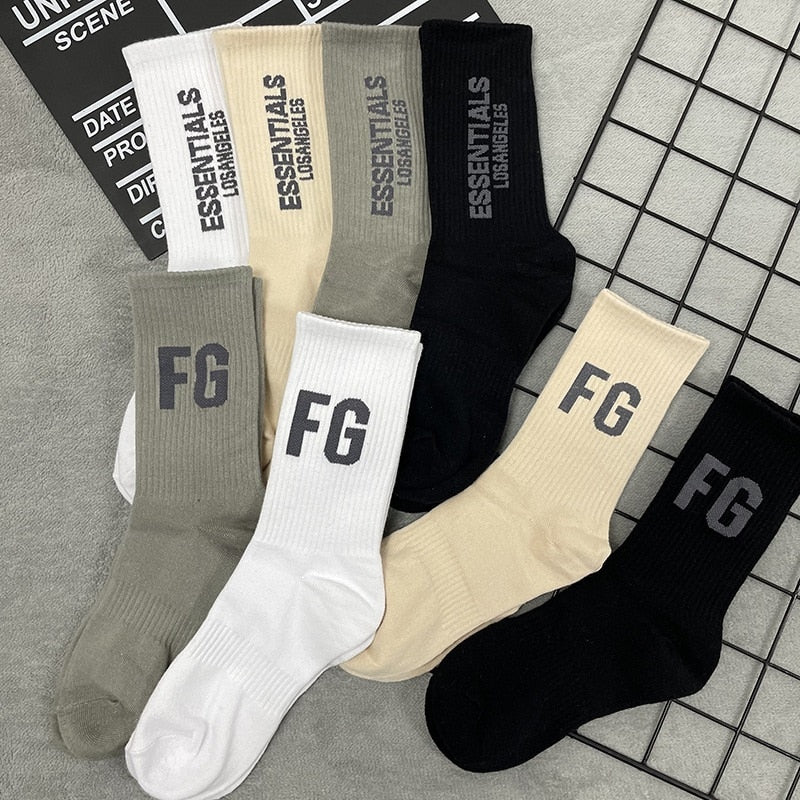 Men and women Essentials Socks Men free with your order of $75 and above