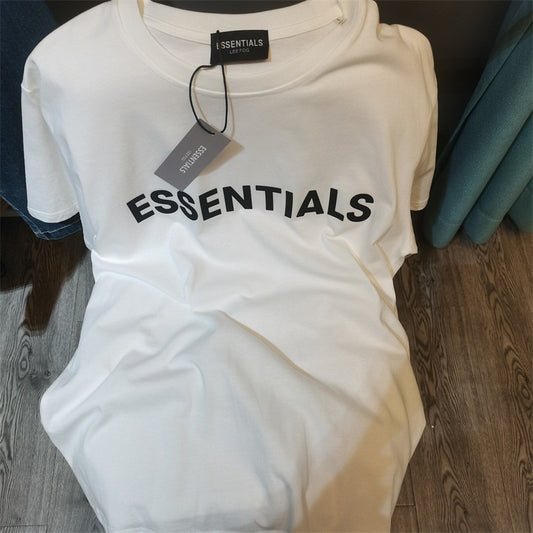New Arrival Essentials T-shirt Solid Drops Print T Shirts