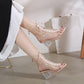 Transparent Knee level Sandals for Women
