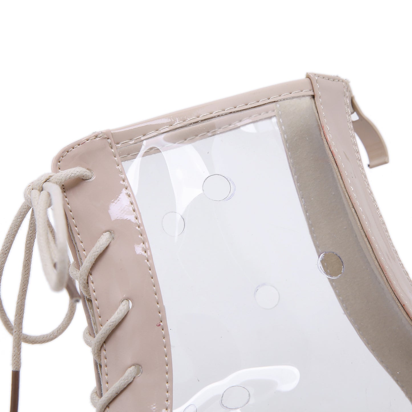 Transparent Knee level Sandals for Women