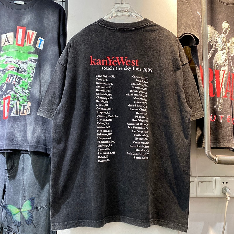 Heavy Fabric High-Quality Oversize T-Shirt Vintage Top