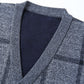 Sweater Cardigan Sleeveless Vest for Men