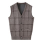 Sweater Cardigan Sleeveless Vest for Men