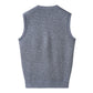 Sweater Cardigan Sleeveless Vest for Men