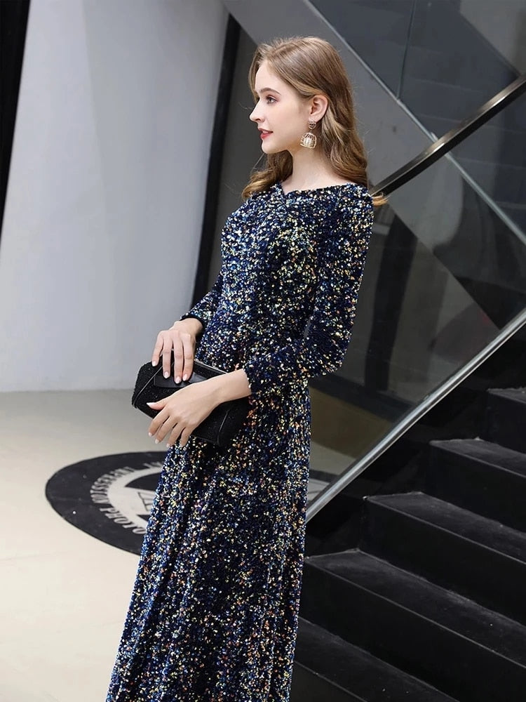 Elegant Formal Gown Evening Party Dress