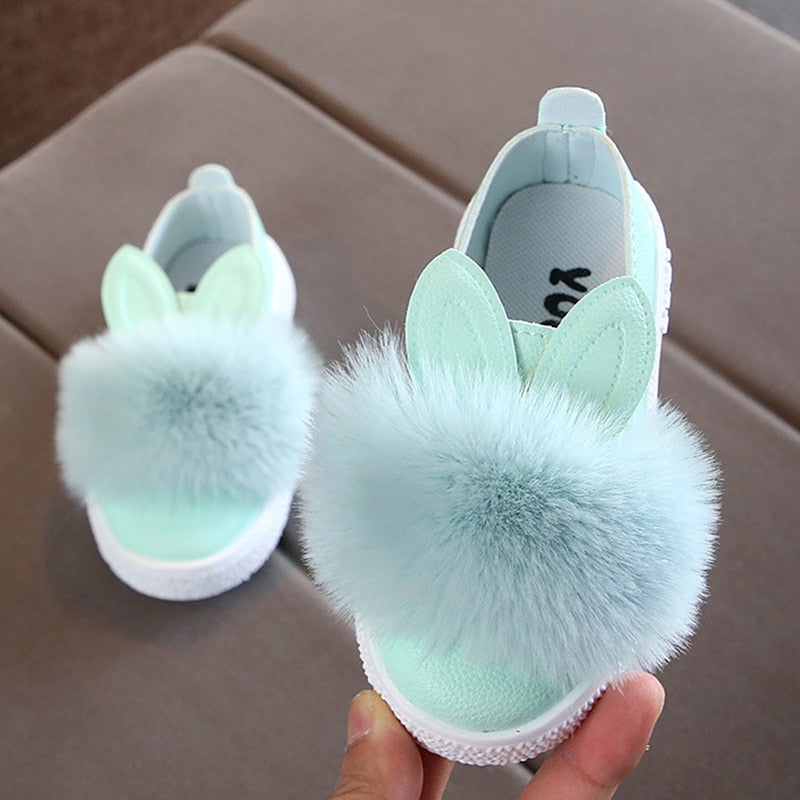 Non-slip Rabbit Shoes for Girls