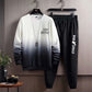 Hip Hop Fashion Tracksuit Two Piece Set