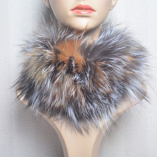 Fur Scarf Headband Neck Warmer