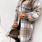 High-quality Soft Warm Winter Women's Plaid Shirt